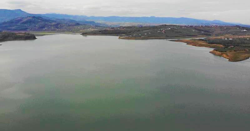 Samsun’da Çakmak Barajı'nda su seviyesi yükseliyor